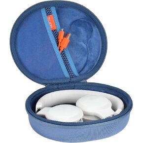 EVA Hard Headphone Case for JBL Tune 510BT / 520BT / 500BT / 660NC / 670NC / 570BT / 525BT / 600BTNC, JBL Live 460NC / 670NC / 400BT / JBL T450BT and Soundcore H30i, Samsung AKG - Black