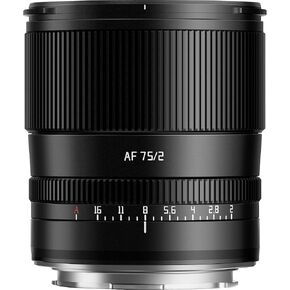 TTARTISAN AF 75MM F2 Auto Focus Lens Full Frame متوافق مع كاميرات نظام M Mount