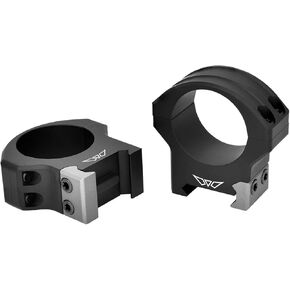 WARNE HyperLite Picatinny-Style Rings 30mm Medium Matte Black