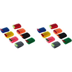 Kikkerland Color Cable Ties, Set of 8 (US79) (Pack of 2)