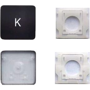 Replacement Individual K Key Cap and Hinges are Applicable for MacBook Pro/Air A2141 A2251 A2289 A2179 A2337 A2338 A2442 A2485 A2779 A2780 A2941 A2918 A2992 A2681 A2941 2019-2023 Year