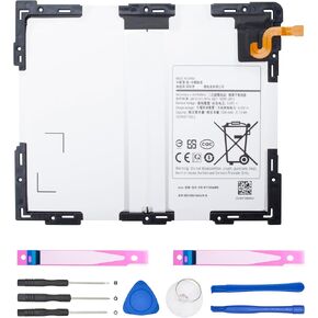 EB-BT595ABE Tablet Battery Compatible for Samsung Galaxy Tab A 2018 10.5" SM-T590 T595 GH43-04840A Series 3.85V 7000mAh
