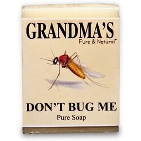 Grandma's Don't Bug Me Soap Bar - 2.0 oz Bug Repellent with No Chemicals & Safe for Children - 67023