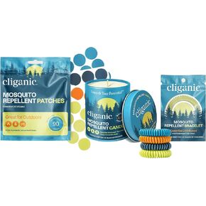 Mosquito Repellent Bundle - Bracelets, Patches & Candle