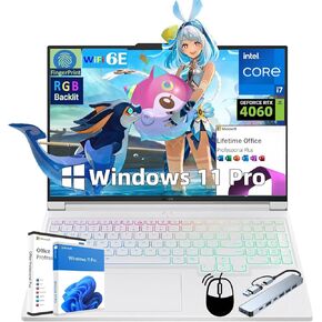 Lenovo Legion 7i Gaming Laptop - Intel i7-14700HX(Up to 5.5 GHz, Beat i9-13900HX), GeForce RTX 4060, 16" WQXGA 240Hz, Backlit, Win 11 Pro, Office Lifetime License (64GB DDR5 | 1TB SSD)