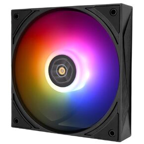Thermalright TL-H12-X28-S PWM Fan-2150RPM,Computer Cooling Low-Noise, 28mm Thickness Cooling,PWM Controlled Cooler Fan,Single PC Fan for CPU Coolers and Chassis(Black,ARGB)