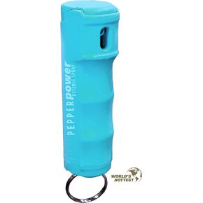 UDAP Pepper Power Keychain Pepper Spray with Flip Top Actuator for Self Defense, Easy Carry and Fast Access Pepper Spray Keychain for Women, 0.4oz