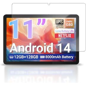 Screen Protector for DigiLand R11 Tablet 11 inch, 9H Hardness Tempered Glass- Anti-Scratch, Bubble-Free, HD Clarity, Easy Installation
