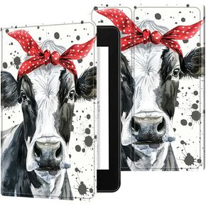 للحصول على Kindle Paperwhite 12th Generation 2024 7 "& Kindle Colorsoft 12th Gen 2024 Signature Edition Case ، زوايا عرض متعددة و Kickstand Back Case Protect