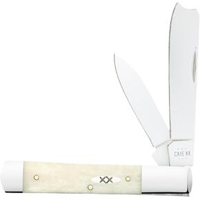 Case Cutlery CA13316: Razor Natural Bone