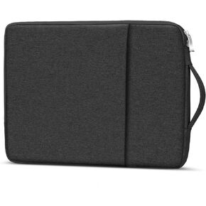 Canvas Tablet Cover Cover Cover Cover Bag for iPad Air 11 ، iPad Pro 11 ، iPad 10.9 ، Samsung Galaxy Tab S10+ S9 Fe+ S8+ S7+ S7 Fe 12.4 ، Tab A9+ S9 S8 11 ، Tab S9 Fe 10.9 "، Fire Max 11 (Black)