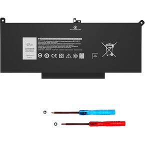 بطارية F3YGT LAPTOP 7480 بطارية 7490 بطارية لـ Dell Latitude 7280 7290 7380 7390 7480 7490 12 7000 13 7000 P29S002 14 7000 P73G002 Series DM6WC 2X39G KG7VF 451-BBYE 453-BBCF