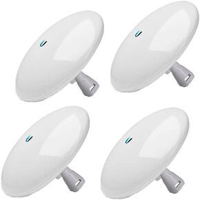 NanoBeam AC NBE-5AC-Gen2-US 4 Units 5GHz High-Performance airMAX ac Bridge CPE with Dedicated Management Radio