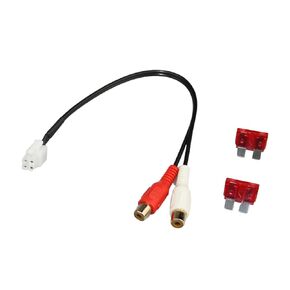 1560-57865-01 Signal Input Harness Compatible with Punch P300-10 and Punch P300-12 Amplified Subwoofer Enclosures