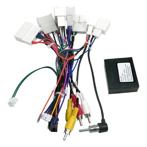 Radio Wiring Harness Connector- Stereo Harness Adapter Fit for Toyota 4Runner Camry Corolla RAV4 Tacoma Prado Tundra -16 PIN Power Cable for Toyota Wire Cable Plug - JBL OEM Camera SWC
