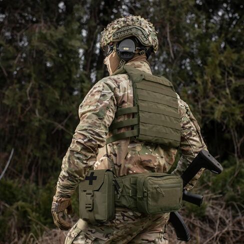 PETAC GEAR Tactical Rip Away Medical IFAK Pouch Tear Off First Aid EDC Pouches Molle & Belt Outdoor Emergency Survival Bag in Kuwait