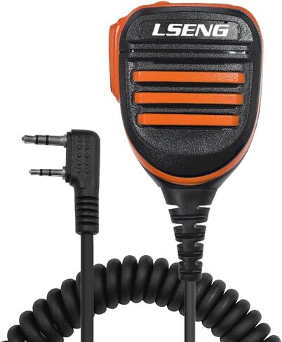 Microphone Police Walkie Talkie Mic Accessories Ham Radio Speaker Mic Compatible with Baofeng UV-5R BF-F8HP Pro Quansheng UV-K5 Retevis Radio in Saudi Arabia