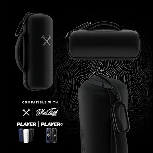 Golf GPS Case Compatible with Blue Tees Golf Player+ Speaker (Navy (Hard Shell)) in Saudi Arabia