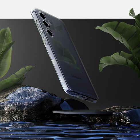 Spigen Liquid Crystal Designed for Galaxy S25 Edge Case (2025) [Anti-Yellowing], [Military-Grade Protection] - Crystal Clear in Saudi Arabia
