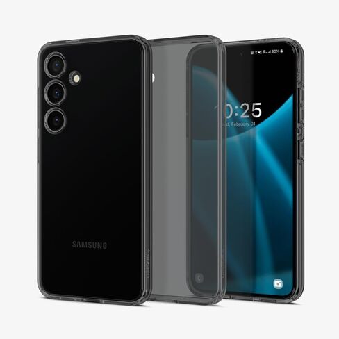 Spigen Liquid Crystal Designed for Galaxy S25 Edge Case (2025) [Anti-Yellowing], [Military-Grade Protection] - Crystal Clear in Saudi Arabia