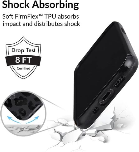 VELVET CAVIAR Black Leopard Cheetah Print Phone Case for iPhone 14 Pro Max - Compatible with MagSafe - 10ft Drop Tested in Saudi Arabia