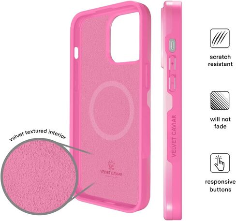 CAVIAR CAVIAR Black Leopard Cheetah Print Phone For iPhone 14 Pro Max - متوافق مع Magsafe - 10 أقدام تم اختباره in Kuwait