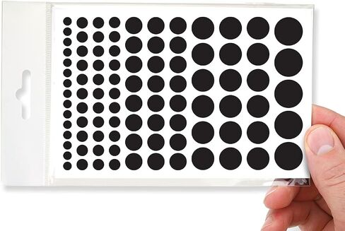 Blocked Webcam/Camera Vinyl Covers | 57 Low-Tack Restickable Webcam Sticker | 3-Sizes | Black 57-Pack Hearts (Muted Matte) in Saudi Arabia