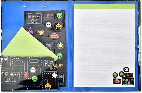 iscream 9" x 12" Clipboard Portfolio with Notepad, Envelopes and Stickers - All Star Sports in Kuwait