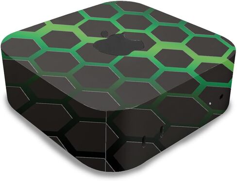 Skin Compatible with Apple Mac Mini M4 (2024) - Green Hex - Premium 3M Vinyl Protective Wrap Decal Cover - Easy to Apply | Crafted in The USA by MightySkins in Saudi Arabia