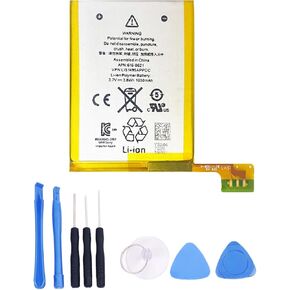 Touch5 Replacement Battery Compatible iPod Touch 5 5th Generation gen 616-0619 1030mAh 3.7V 3.8Wh with Installation Tools