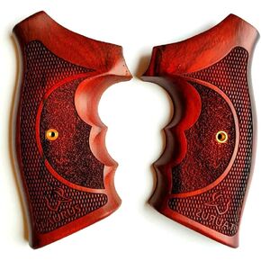BMPL Hardwood Fudwood Laser Laser Grips متوافقة مع Taurus متوسطة/إطار كبير.