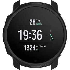 Compatible with Suunto 9 Peak Pro Protective Case, Smartwatch PC Protective Cover Case Soft Shell Black Smartwatch Accessories