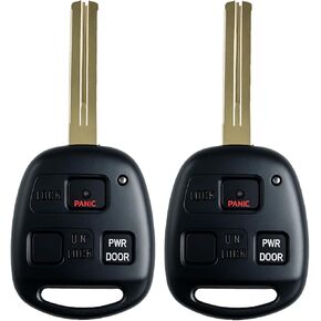 Replacement Remote Key Fob for Lexus RX330 RX350 RX400h 2004 2005 2006 2007 2008 2009 Smart Key for Keyless Entry Remote Control（HYQ12BBT ） 2 Set