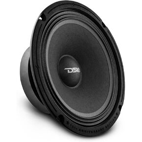 DS18 PRO-88XA 8" Special Edition 10th Anniversary Mid-Bass Loudspeaker 550 Watts Max 8-Ohms - Door Speakers for Car or Truck Stereo Sound System - 1 Speaker