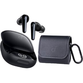 Soundcore Liberty 4 Pro by Anker Bluetooth Earbuds with Earbuds Travel Case, 7-Sensor Precise Noise Cancelling, Control with Touch Bar and Display, Super Fast Charging, Adaptive ANC 3.0