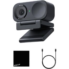 Insta360 Link 2C Professional 4K AI Webcam for PC, Computer Monitor Live Streaming Video Camera with Auto Framing, Auto Focus, HDR, AI Noise-Canceling Mic, and Gesture Control