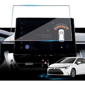 Screen Protector For Toyota Corolla 2025,Tempered Glass Protective Film For Corolla XSE/FX/SE,Hybrid (SE/XLE) Accessories- 10.5 inch