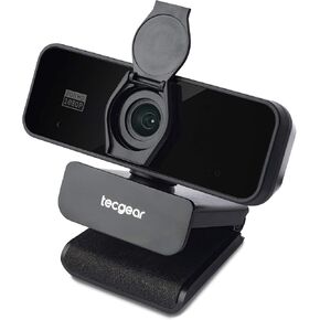 1080P Full HD Auto Focus with Privacy Cover USB Webcam, Sentinel Webcam, Plug and Play, for Zoom/Skype/Discord/Conferencing/OBS and Video Calling, Mac PC Laptop Desktop (Black)…