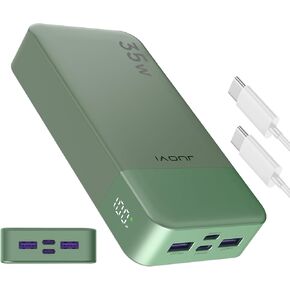 Portable Power Bank 20000mAh, 35W Portable Charger, Battery Pack Fast Charging, PD3.0 QC4.0 Phone Battery Pack with LED Display for iPhone 16 15 14, Galaxy, Tablet, Switch, etc