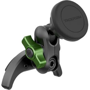 Tackform Link Vent Phone Mount Compatible with 2016-2023 Toyota Tacoma and 2014-2021 Toyota Tundra | Aluminum | Zero Slip | Compatible with MagSafe | Universal Magnetic Holder | 2" Arm | Black Knob