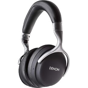 Denon AH-GC25W Premium Wireless Headphones with aptX Bluetooth | Hi-Res Audio Quality | Up to 30 Hours of Wireless Use | Designed for Comfort | Battery-Saving Auto-Standby Mode | Black (AHGC25WBK)