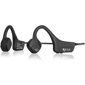 Bone Conduction Headphones, Open Ear Bluetooth 5.0 Headphones, Lightweight Sweatproof Wireless Sport Headphones with HD Microphone, 8H Playtime for Running, Cycling, Workouts