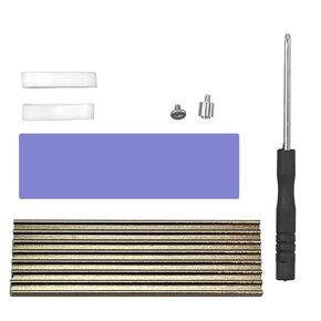 M.2 Heatsink Cooler 2280 SSD Heat Sink with Thermal Silicone pad for PS5/PC PCIE NVME M2 SSD