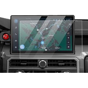 Karltys 2PCS Screen Protector for 2022-2025 Toyota Tundra and 2023 2024 2025 Sequoia 14-Inch Touchscreen, Navigation Protective Film HD Anti Glare Tempered Glass for 2025 Tundra Accessories