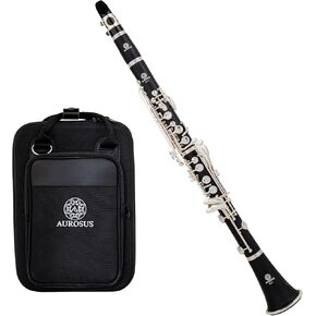 Aurosus DC-7 Plateau Mechanism - Covered holes 17 Keys clarinets for play outdoors in winter, For players with very small hands Players closed hole clarinet with hand handicaps