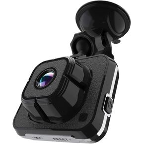 Scosche DDVRS0916G-SP Full HD 1080P Wide Angle Dash Cam with Motion Detection G-Sensor - 2.2" TFT Color Display - 16GB Micro-SD Card - Car Security Camera System with Suction Cup for Secure Mounting