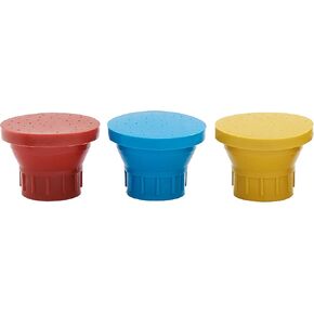 3 Pcs Bottle Top Waterers - Portable Dog Shower Outdoor - Bottle Cap Sprinkler - Bottle Shower Head for Road, Travel, Camping & Hiking, Plastic