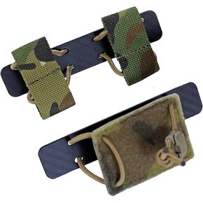 Tourniquet Holder Molle, JX Tacfancier Elastic TQ Holder Retention Strap for Vest Backpack, Shock Cord Fastener IFAK Insert