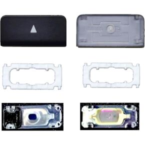 WATIPUNO Replacement UP (Down) Arrow Keycap Key Butterfly Hinge and Rebound Mechanism Fit for MacBook Pro/Air Retina 13/15" A1706 A1707 A1708 A1989 A1990 A1932 2016-2018 Year