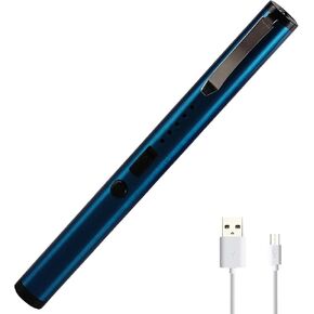 Purple Stun Gun Shock Pen - مجموعة موثوقة للدفاع عن النفس مع مصباح يدوي وكابل شاحن USB ، قلم ألم محمول